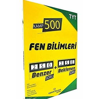 Tyt Fen Bilimleri Kamp 500 Denemesi