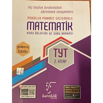 Tyt Matematik Konu Anlatımı Ve Soru Bankası 2. Kitap Kolektif