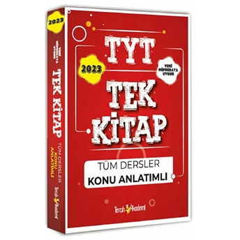 Tyt Tek Kitap 2023 Tüm Dersler Konu Anlatımlı Kolektif