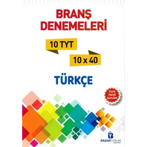 Tyt Türkçe 10 Branş Denemeleri Kolektif