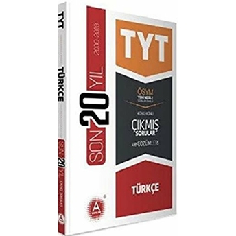 Tyt Türkçe Son 20 Yıl Konu Konu Çıkmış Sorular Kolektif