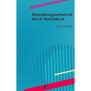 Übersetzungsunterricht Durch Textanalyse Kolektif