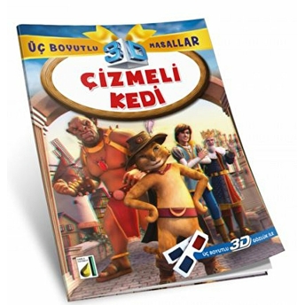 Üç Boyutlu Masallar - Çizmeli Kedi (3D Gözlük Ile) Kolektif