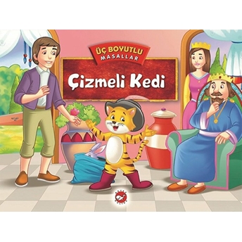 Üç Boyutlu Masallar - Çizmeli Kedi (Ciltli) Kolektif