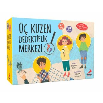 Üç Kuzen Dedektiflik Merkezi 10 Kitap Set Bilgenur Çorlu