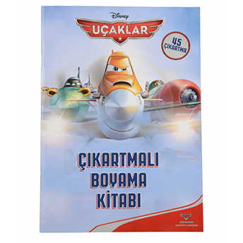 Uçaklar Çıkartmalı Boyama Kitabı Kolektif