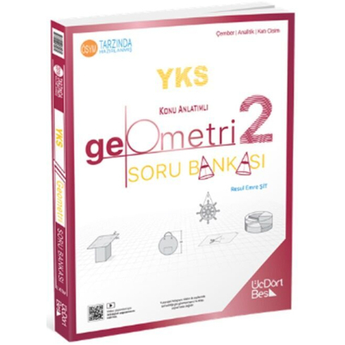 Üçdörtbeş Yayınları Geometri Konu Anlatımlı Soru Bankası 2. Kitap Resul Emre Şit