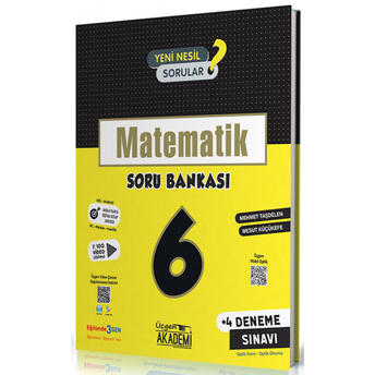 Üçgen Akademi 6. Sınıf Matematik Soru Bankası Komisyon