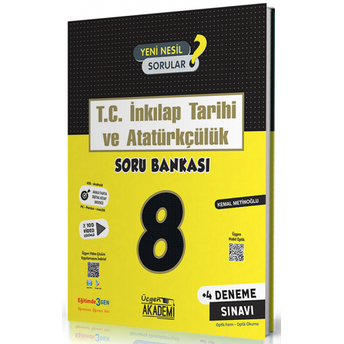 Üçgen Akademi 8. Sınıf T.c Inkılap Tarihi Ve Atatürkçülük Soru Bankası Komisyon