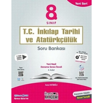 Üçgen Akademi 8. Sınıf T.c. Inkılap Tarihi Ve Atatürkçülük Yeni Seri Soru Bankası Komisyon
