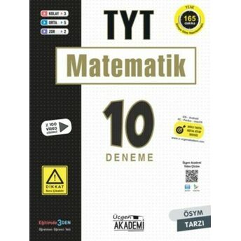 Üçgen Akademi Tyt Matematik 10 Lu Deneme Sınavı