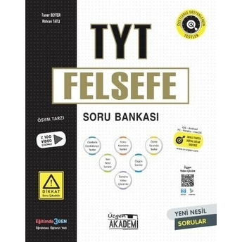 Üçgen Akademi Yayınları Tyt Felsefe Soru Bankası Komisyon