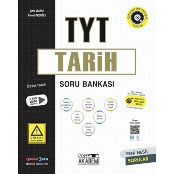 Üçgen Akademi Yayınları Tyt Tarih Soru Bankası Komisyon