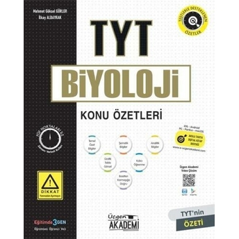 Üçgen Yayınları Tyt Biyoloji Konu Özetleri Komisyon