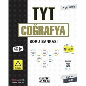 Üçgen Yayınları Tyt Coğrafya Soru Bankası Komisyon