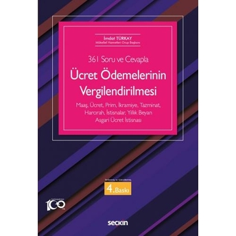 Ücret Ödemelerinin Vergilendirilmesi Imdat Türkay