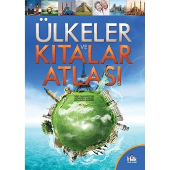 Ülkeler Ve Kıtalar Atlası 5 Kolektıf