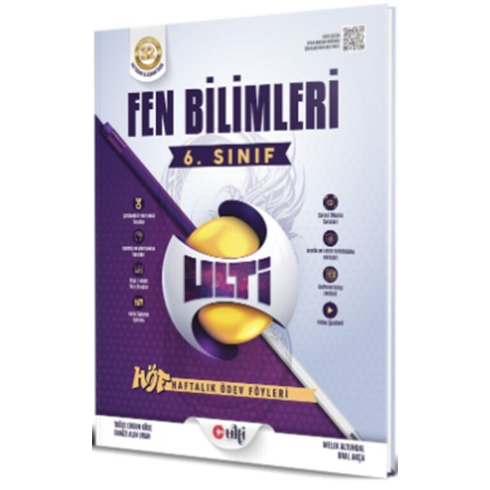 Ulti Yayınları 6. Sınıf Fen Bilimleri Haftalık Ödev Föyleri Gamze Alın Uran