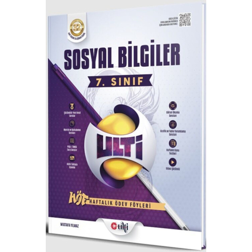 Ulti Yayınları 7. Sınıf Sosyal Bilgiler Haftalık Ödev Föyleri Mustafa Yılmaz