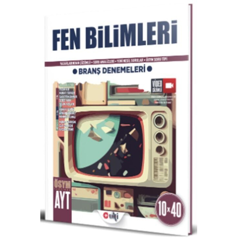 Ulti Yayınları Ayt Fen Bilimleri 10 X 40 Branş Denemeleri Komisyon