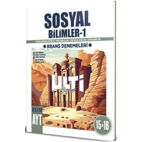 Ulti Yayınları Ayt Sosyal Bilimler 1 Branş Denemeleri Komisyon