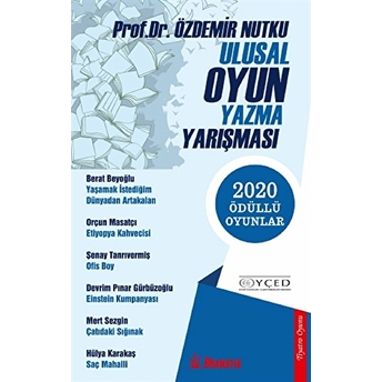 Ulusal Oyun Yazma Yarışması - Özdemir Nutku