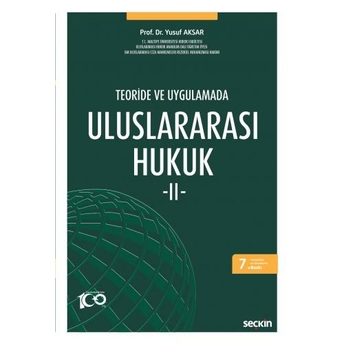 Uluslararası Hukuk 2 Yusuf Aksar