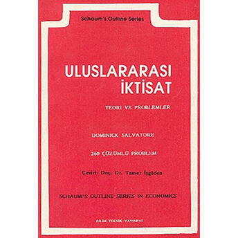 Uluslararası Iktisat Teori Ve Problemler Dominick Salvatore