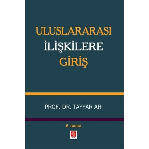 Uluslararası Ilişkilere Giriş Tayyar Arı