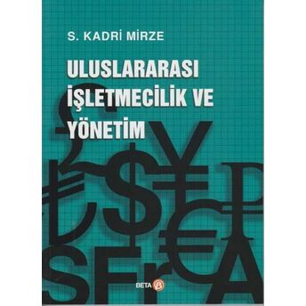 Uluslararası Işletmecilik Ve Yönetim S. Kadri Mirze