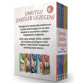 Umutlu Öyküler Gezegeni (5 Kitap Kutulu) Şehri Madan