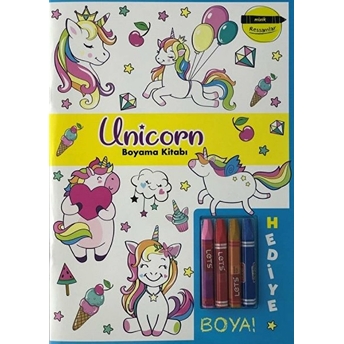 Unicorn Boyama Kitabı - Minik Ressamlar Kolektif