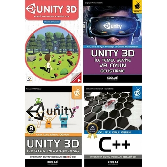 Unity 3D Eğitim Seti - 4 Kitap Takım Kolektıf