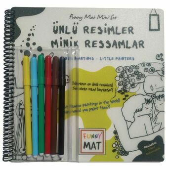 Ünlü Resimler Minik Ressamlar - Funny Mat Mini Set (Aktivite Seti) Kolektıf