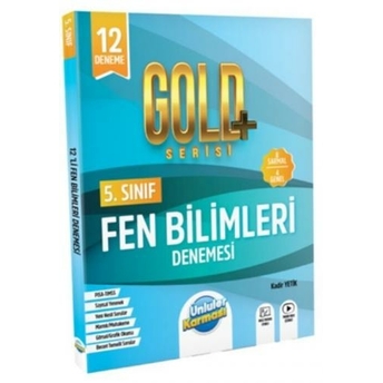 Ünlüler Karması 5. Sınıf Gold Fen Bilimleri 12 Deneme Komisyon