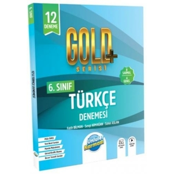 Ünlüler Karması 6. Sınıf Gold Türkçe 12 Deneme Komisyon