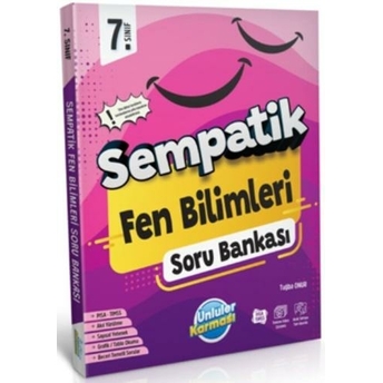 Ünlüler Karması 7. Sınıf Fen Bilimleri Sempatik Soru Bankası Komisyon