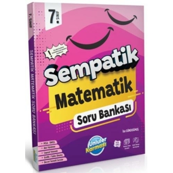 Ünlüler Karması 7. Sınıf Matematik Sempatik Soru Bankası Komisyon