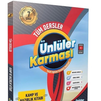 Ünlüler Karması 7. Sınıftan 8. Sınıfa Tüm Dersler Kamp Ve Hazırlık Kitabı Komisyon