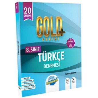 Ünlüler Karması 8. Sınıf Gold Türkçe 20 Deneme Komisyon