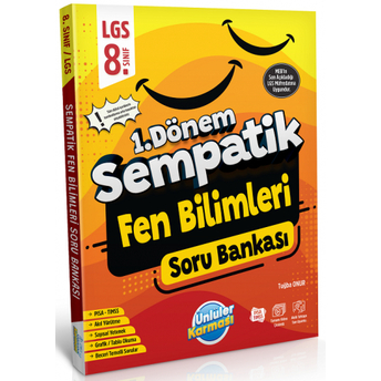 Ünlüler Karması 8. Sınıf Lgs Fen Bilimleri 1. Dönem Sempatik Soru Bankası Komisyon