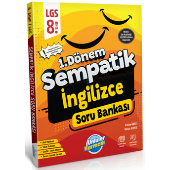 Ünlüler Karması 8. Sınıf Lgs Ingilizce 1. Dönem Sempatik Soru Bankası Komisyon