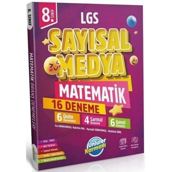 Ünlüler Karması 8. Sınıf Lgs Sayısal Medya Matematik 16 Deneme Isa Gündoğmuş