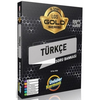 Ünlüler Karması 8. Sınıf Lgs Türkçe Gold Serisi Soru Bankası Elif Nur Aydın