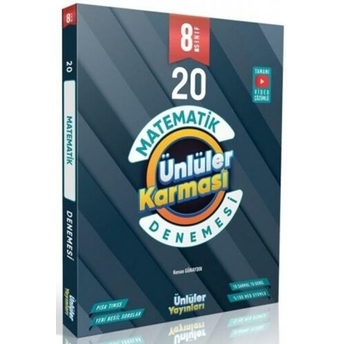 Ünlüler Karması 8. Sınıf Matematik 20 Branş Deneme Komisyon