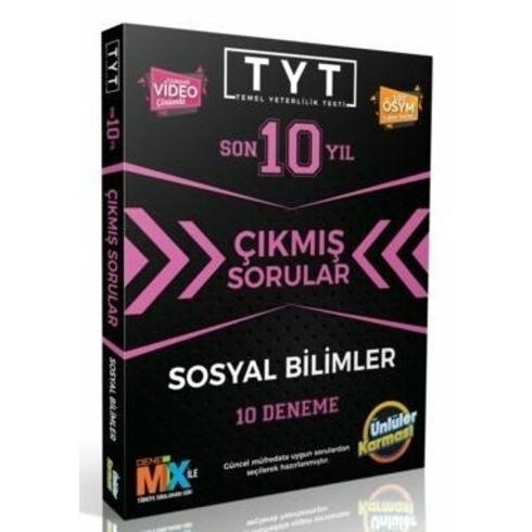 Ünlüler Karması Tyt Sosyal Bilimler Tıpkı Basım 10 Deneme