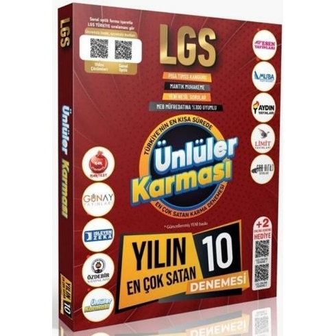 Ünlüler Karması Lgs 10 Farklı Yayın 10 Farklı Deneme