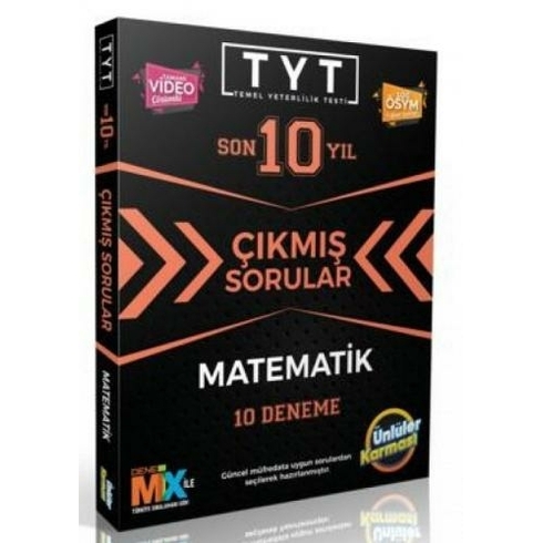 Ünlüler Tyt Matematik Son 10 Yıl Çıkmış Sorular