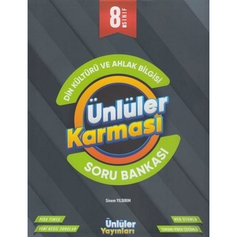 Ünlüler Yayınları 8. Sınıf Din Kültürü Ve Ahlak Bilgisi Soru Bankası Komisyon