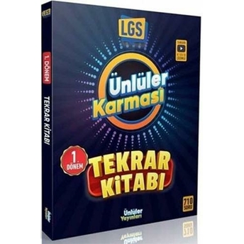 Ünlüler Yayınları 8. Sınıf Lgs 1. Dönem Tekrar Kitabı Komisyon